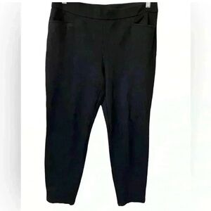 Eileen Fisher Tapered Ankle Zipper Business Casual
Pants Trousers Black